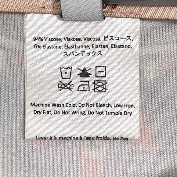 Mara Hoffman Cap Sleeve Mini Dress Jersey El Mundo Multicolor Tribal Print Small - Picture 11 of 12